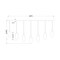 Z-Lite Arden Linear Chandelier, 7-Light, 4.75 In.W x 54 In.L x 12 In.H, Matte Black/Clear 651P-7L-MB - alternate 5